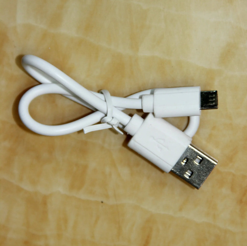 30 cm black Micro 5P charging data cable for Bluetooth V8 device