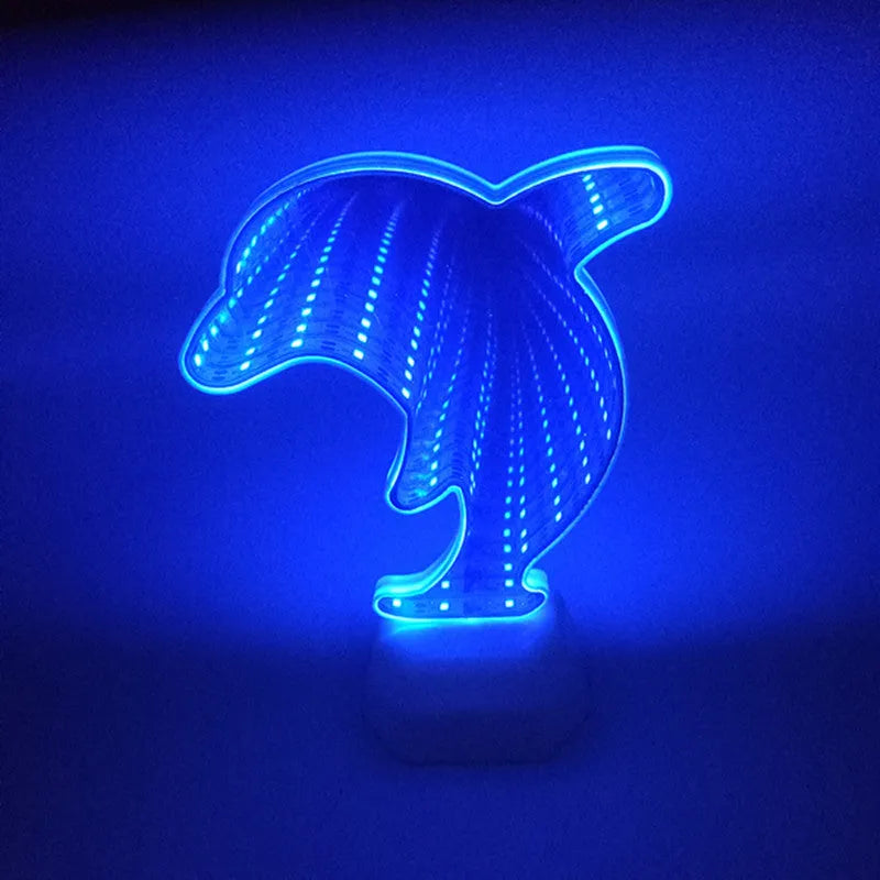 LED double-sided love tunnel light with rose red illumination measuring 16cm wide by 7cm deep by 19cm tall