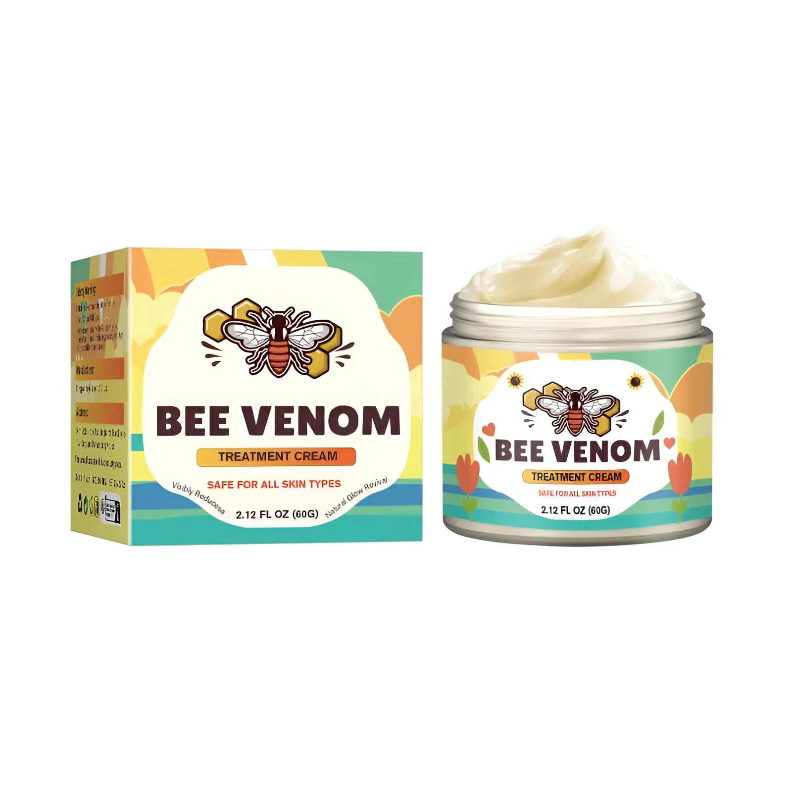 60g jar of neck cream for hydrating neck area skin