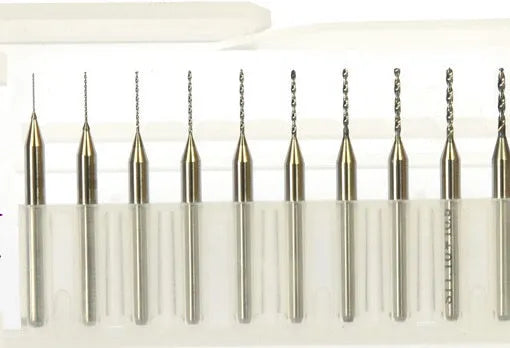 Imported tungsten steel micro-engraving bit set for precision industrial machining