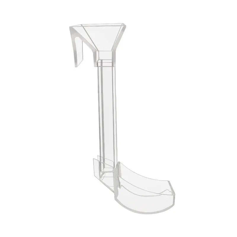 Plastic aquarium feeding tube set with cleaning brush and spoon in three lengths: 17cm, 28cm, and 38cm.