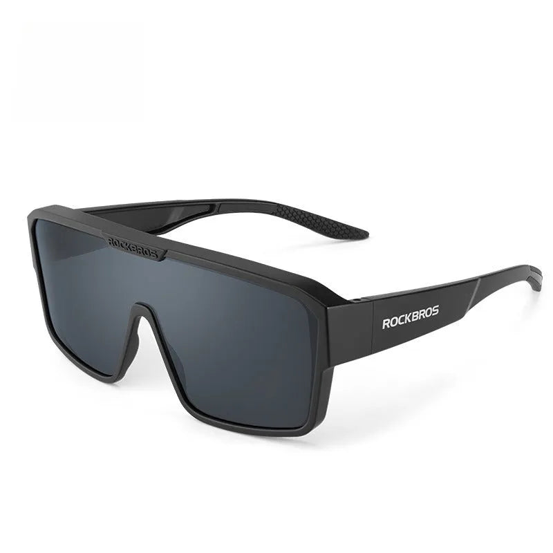 Polarized cycling goggles with TAC lenses and TR frame in large size for outdoor travel