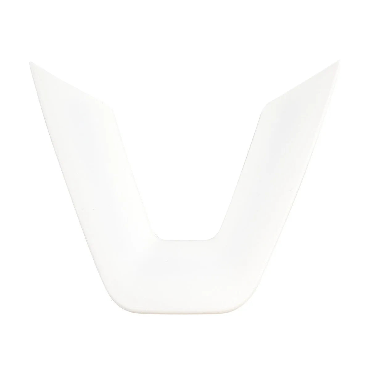 White steering wheel patch decorative protective shell for vehicle interior renewal