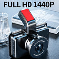 3-inch HD dual lens car DVR dash camera with front and rear recording capability