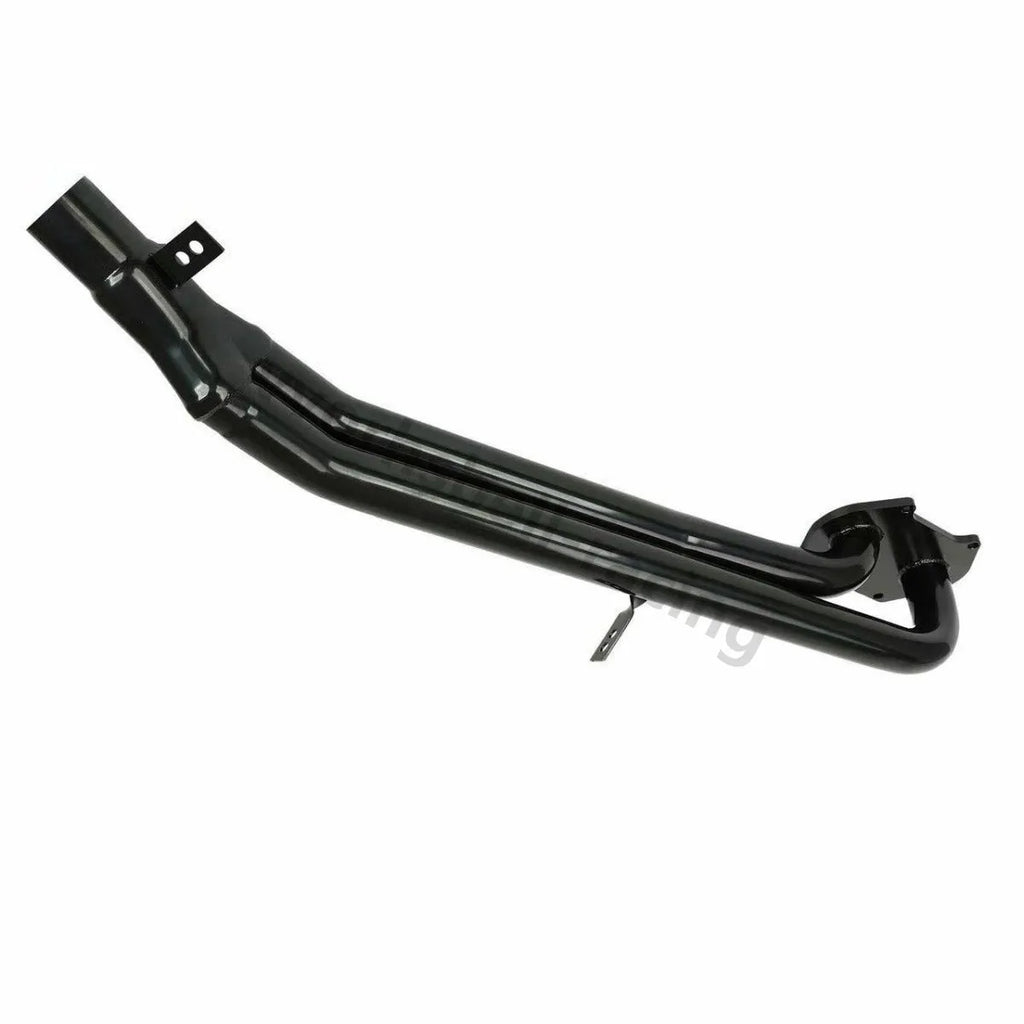 Black stainless steel exhaust manifold head section for Mazda RX-7 1979-85 12A engine