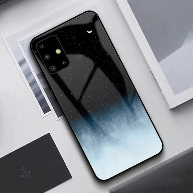 Black silicone phone case fitted on a smartphone, showing precise cutouts for camera and ports.