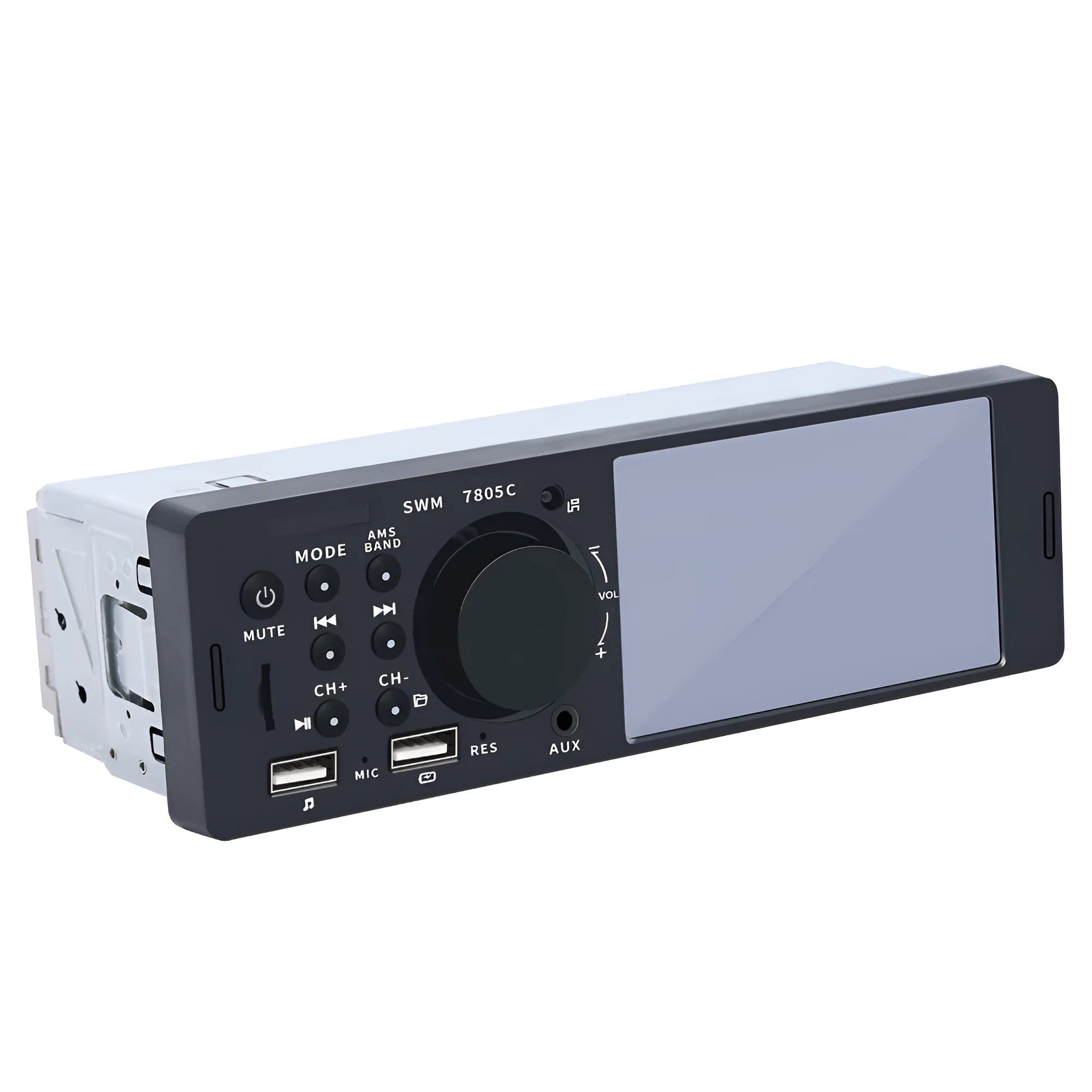 Car MP5 4.1-inch touch screen with reversing image and seven colour button light