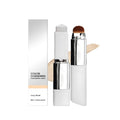 Foundation make-up stick in 13g size showing three colour options: ivory white, natural colour and deep flesh colour