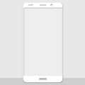 HUAWEI Mate 10 toughened glass screen protector showing full coverage on smartphone display