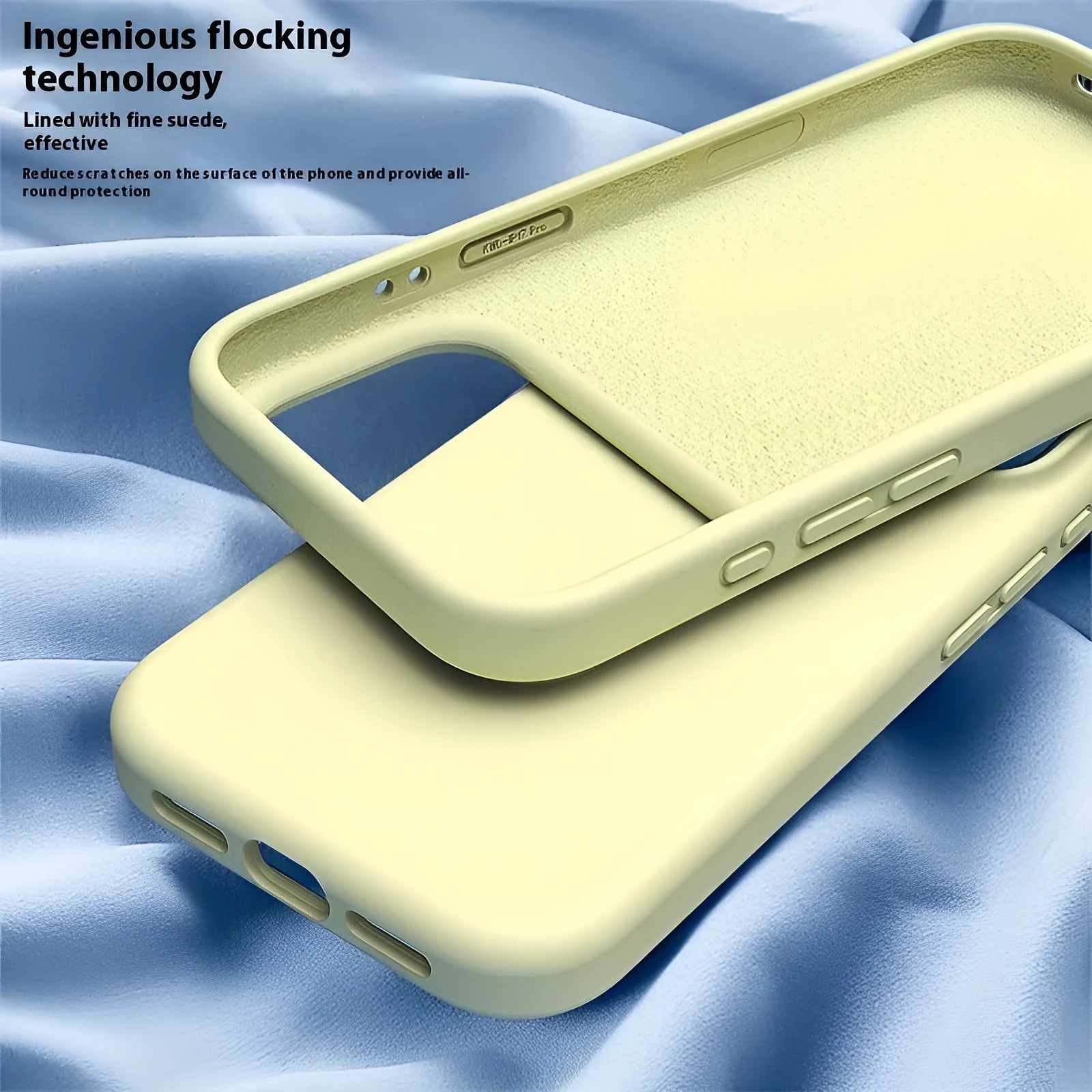 Liquid silicone phone case in multiple colours for iPhone 17 series with shockproof anti-fingerprint finish