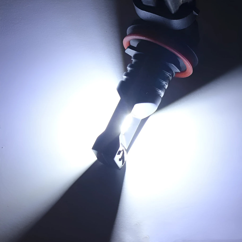H11 H8 CSP 80W high power LED car front fog lamp with aviation aluminium housing.