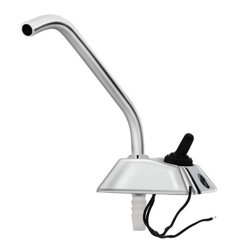 316 stainless steel electronic control RV faucet with mirror polish finish