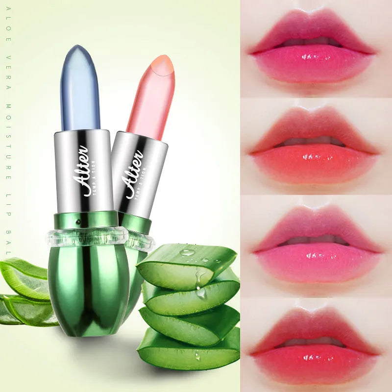Moisturising waterproof lipstick in six shades with non-fading and no-stain-on-cup colour.