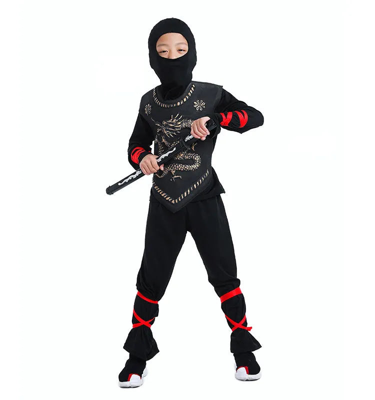 Children's Halloween cosplay costume in cotton-polyester blend available in multiple colours