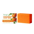 Persimmon Moisturizing Bath Soap 100g bar with honey on a neutral background