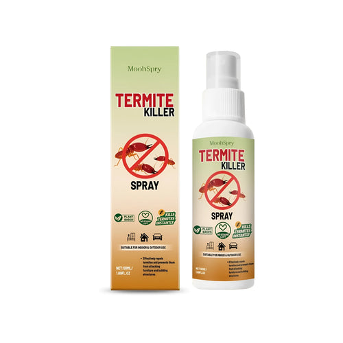 50ml plastic spray bottle of ant killer insecticide with menthol formula for indoor use.
