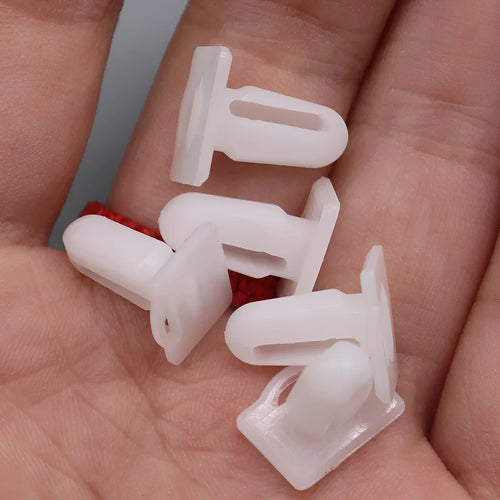 60 PA66 plastic automobile trim nails in D318 colour for panel clip replacements