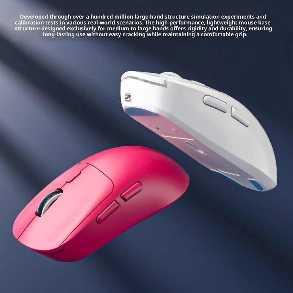 Three-mode wireless Bluetooth mouse with wired 2.4G optical USB, compact 11.5 x 5.5 x 4 cm, available in multiple colours