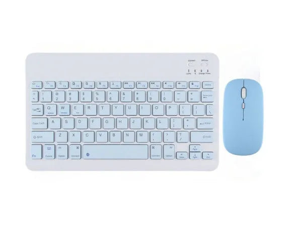 Bluetooth keyboard and rechargeable mouse bundle in multiple colour options including elegant white and dark night green