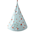 Cloth hanging cat bed nest in cotton print, S size 35x35x45cm for small pets