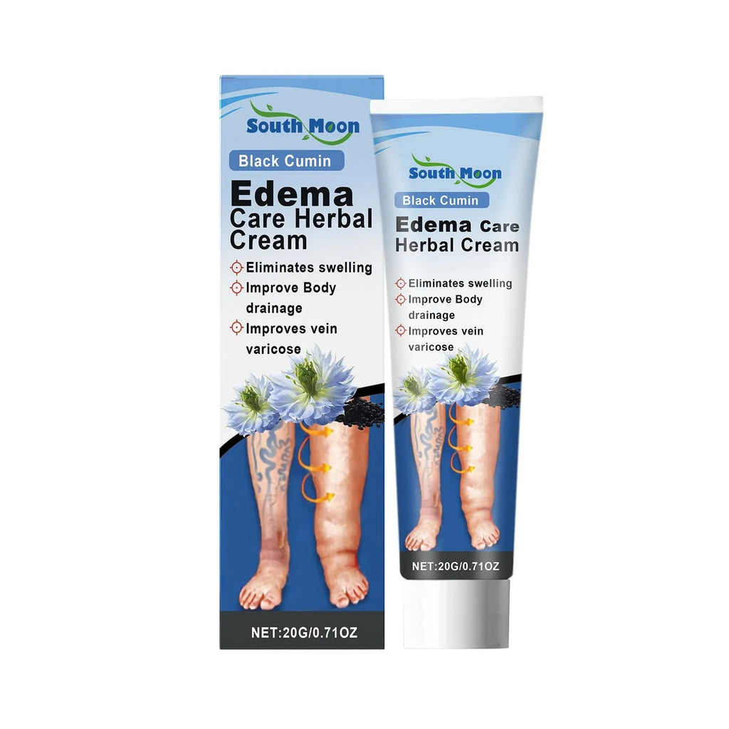20g tube of herbal leg care cream with black grass seeds and horse chestnut ingredients