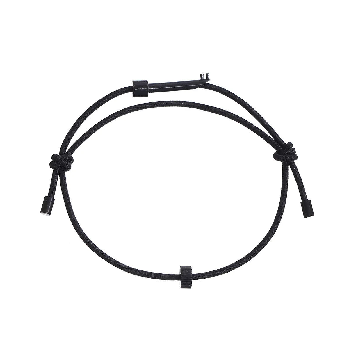 Tungsten carbide adjustable bracelet for emergency window breaking, unisex geometric style, available in multiple colours