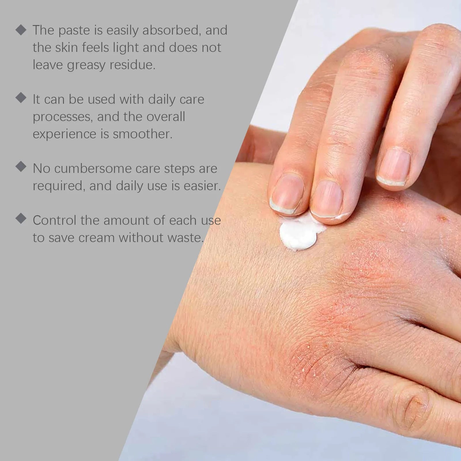75g jar of neck repair cream with Bifidobacterium animal milk and mint leaf extract