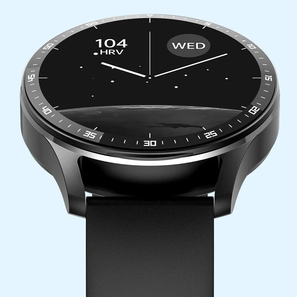 X7 Smart Watch in black with large 1.32-inch screen and TPU wristband, showing call interface.