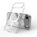 Transparent TPU magnetic phone case for iPhone 17 series with drop-resistant construction