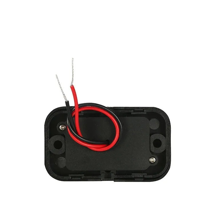 Black QC3.0 and PD fast car charger with Type-C port for 12V sockets.