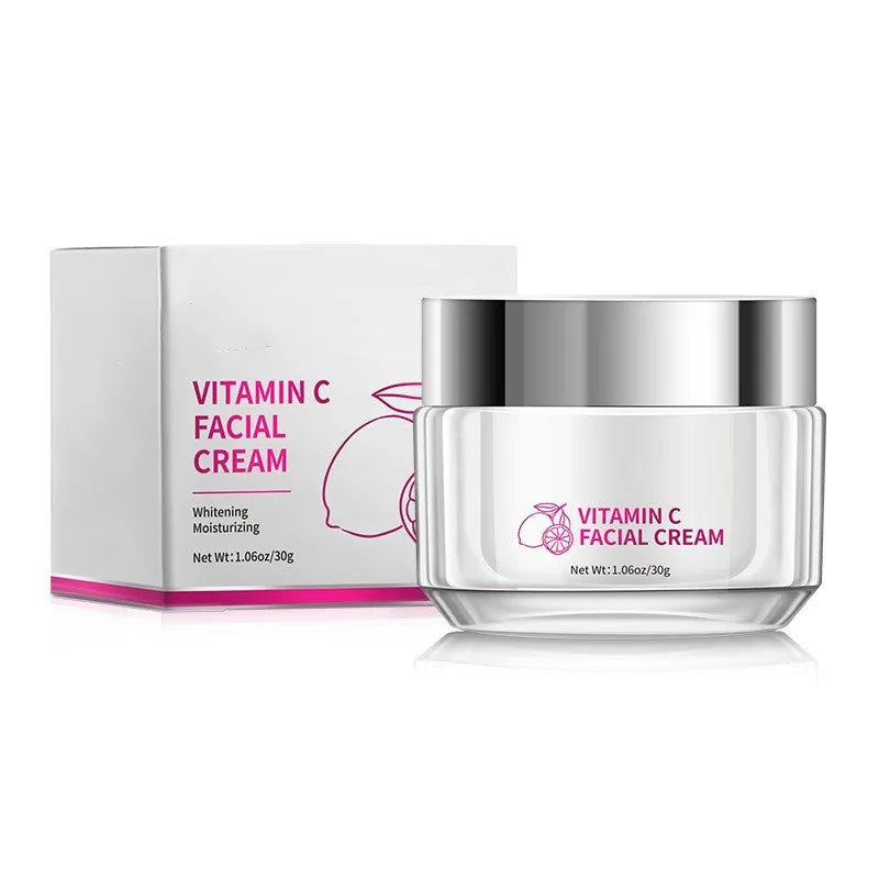 30g Vitamin C Face Cream jar with universal skin type label
