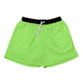 Men's solid colour mesh quick-drying shorts for summer running and fitness.