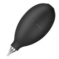Blue and black rubber dust removal ball for cleaning cameras and mobile phones