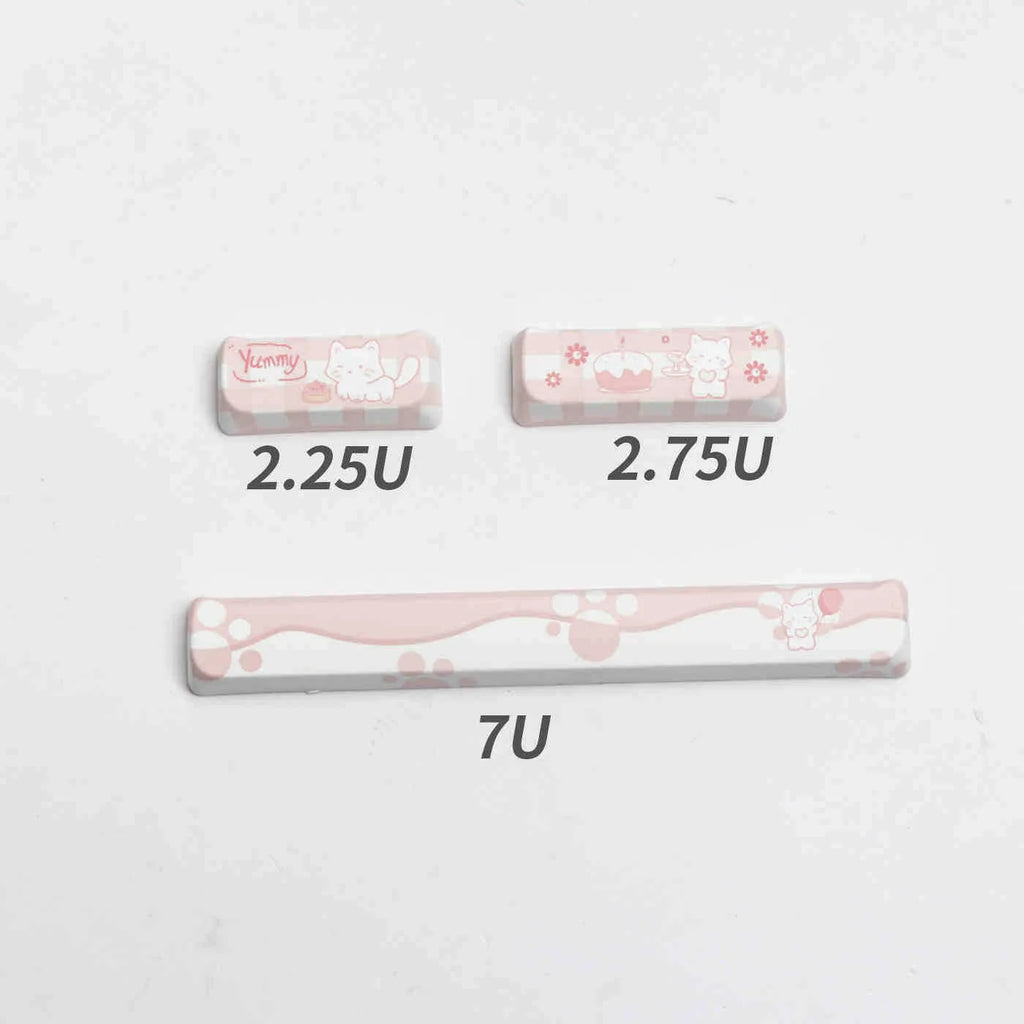 Full set of PBT dye-sublimated keycaps for mechanical keyboards with over 98 keys