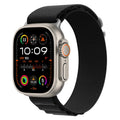 Nylon looped watch strap in green, orange, starlight, black, olive, blue and indigo for 38/40/41mm and 42/44/45/46/49mm cases