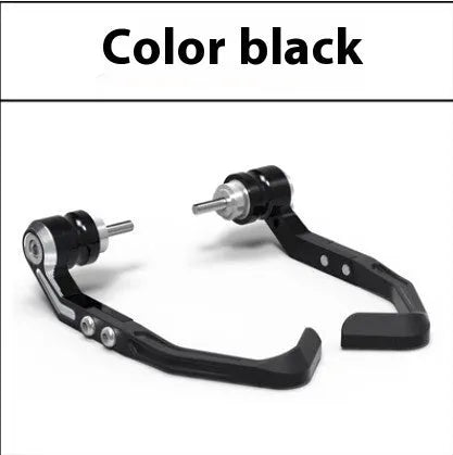 Pair of CNC aluminium bow guard protection pads for Honda CBR650 motorcycle in black or grey.