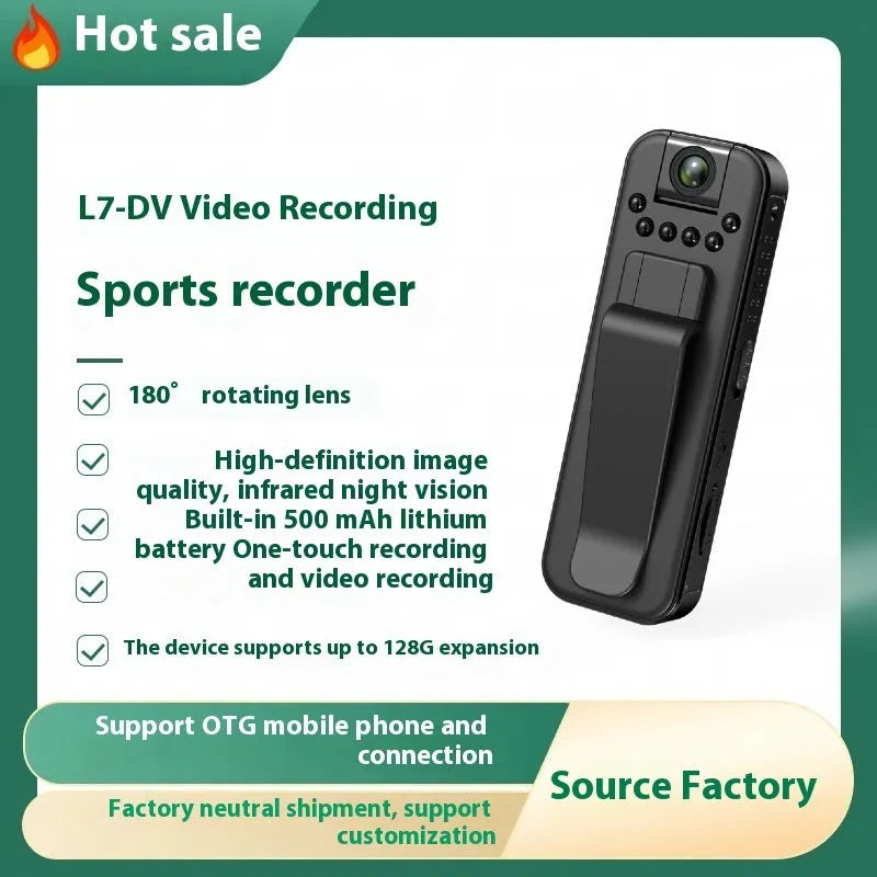L7 HD conference recorder with infrared night vision and Wi-Fi connectivity