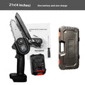 Mini one-hand wireless aluminum chainsaw with rechargeable lithium battery for branch cutting