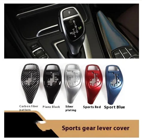X3X4 gear cover replacement panel in Sports Carbon Fiber Pattern for 3 Series 5 Series