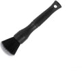 Black car detailing brush with PP handle and pig hair bristles showing 240mm and 160mm size options