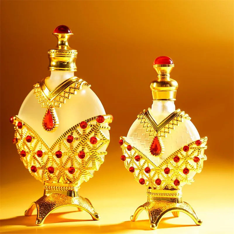 Concentrated perfume oil in decorative glass bottle, 12ml or 35ml, floral fragrance