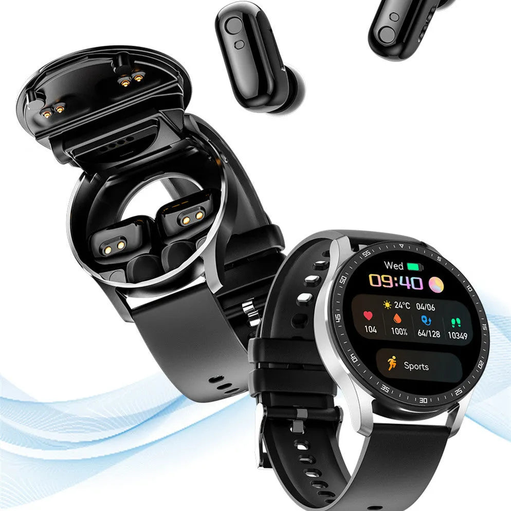 X7 Smart Watch in black with large 1.32-inch screen and TPU wristband, showing call interface.