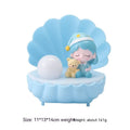 Shell Star Light decorative night lamp with cartoon character design in resin construction