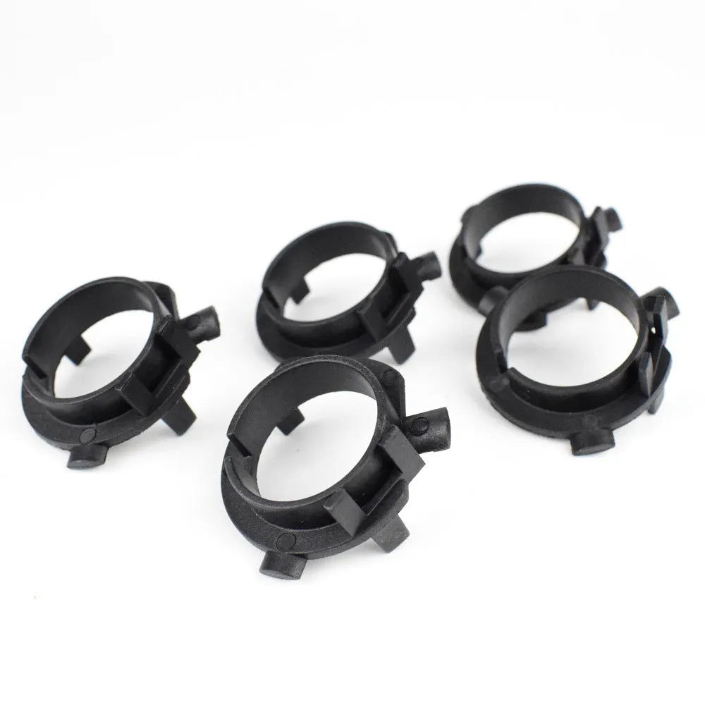 Compact black ABS plastic car card holder for dashboard, compatible with Gerui and Kia vehicles.