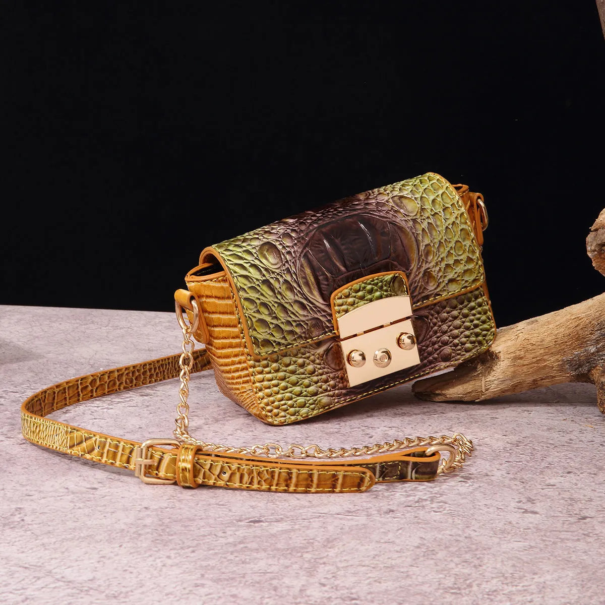 Retro crossbody one shoulder bag for women in multiple colours, PU leather material