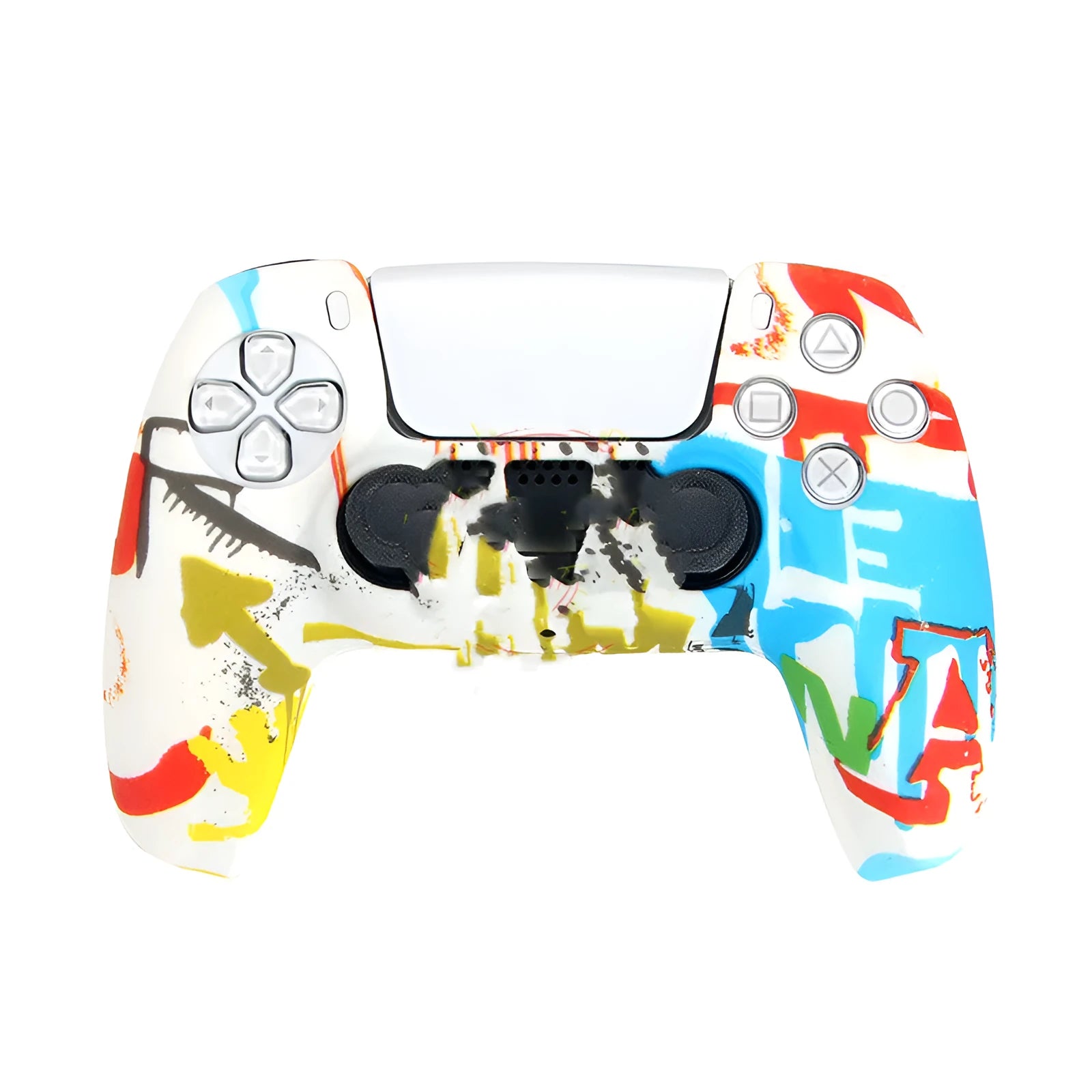 Camouflage pattern silicone protective case for PS5 DualSense controller