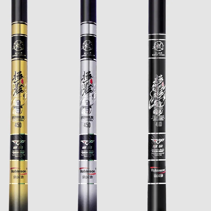 Carbon super hard platform fishing rod, Taiwan crucian pole, scalable with 4H28, 5H28 and 6H19 set options
