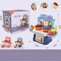 Plastic simulation kitchen toy for children's imaginative role play