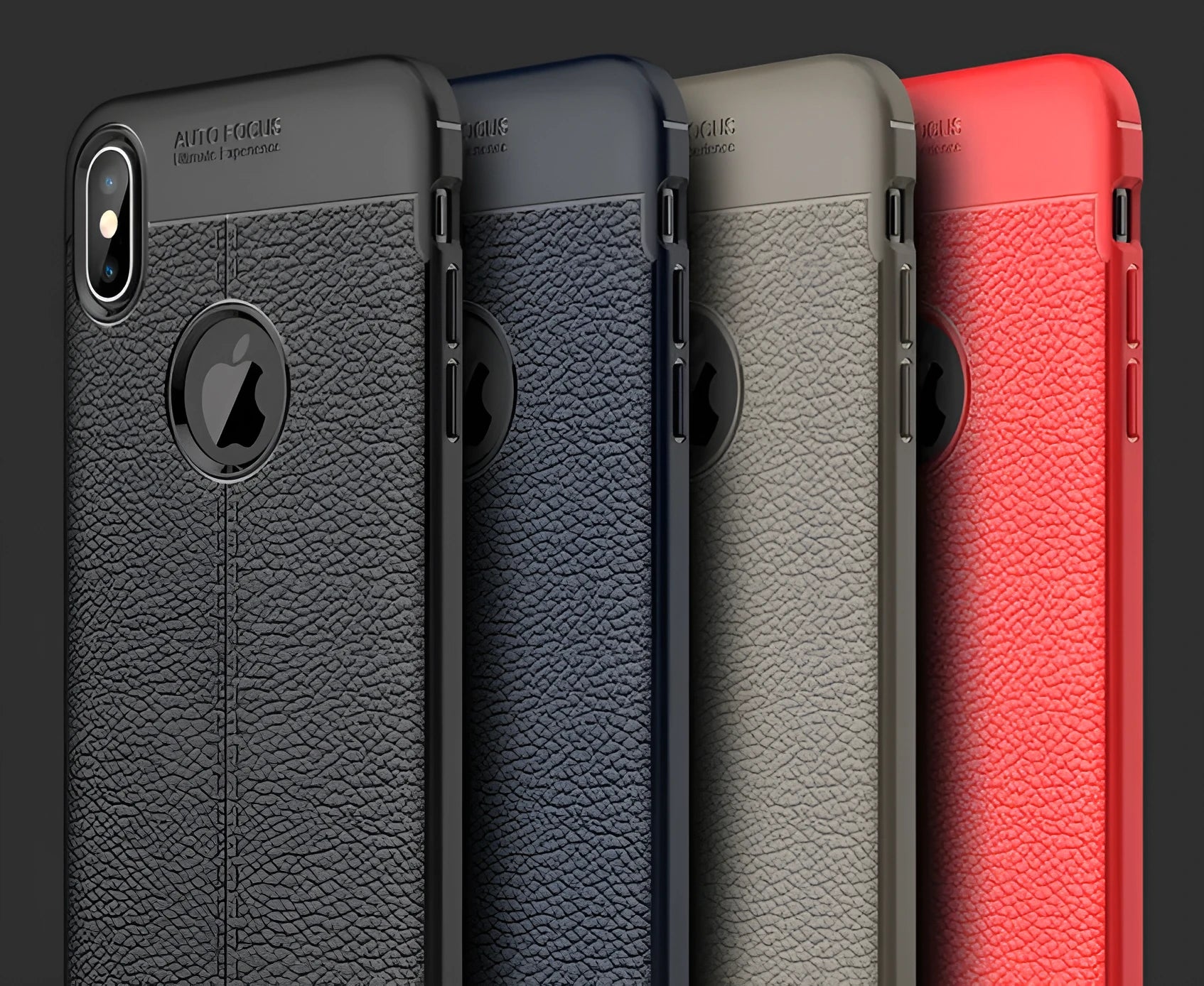 WeFor PU leather phone case for OnePlus 6, 5, and 5T with included screen protector in multiple colour options