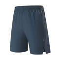 Personality Ice Silk Sports Shorts for men in nylon fabric with mid waist design